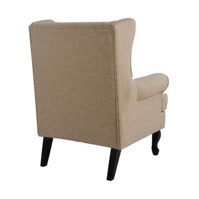 Armchair Brandon HM3073.02 Beige fabric 83x83x104 cm.