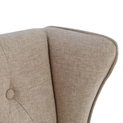 Armchair Brandon HM3073.02 Beige fabric 83x83x104 cm.