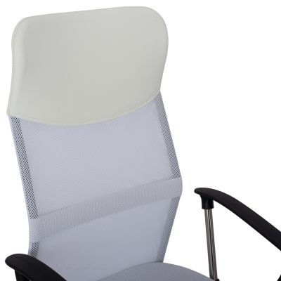 Office chair HM1000.04 White Mesh chromed leg 61x58x118