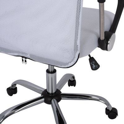 Office chair HM1000.04 White Mesh chromed leg 61x58x118