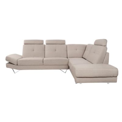 Sofa Calypso Right Corner HM3018.01R Beige color 280x210x100 cm