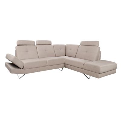 Sofa Calypso Right Corner HM3018.01R Beige color 280x210x100 cm