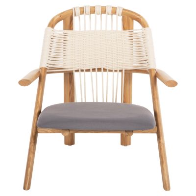 LEISURE CHAIR CRAFT HM9413.01 MADE OF ASH WOOD AND ROPE NATURAL