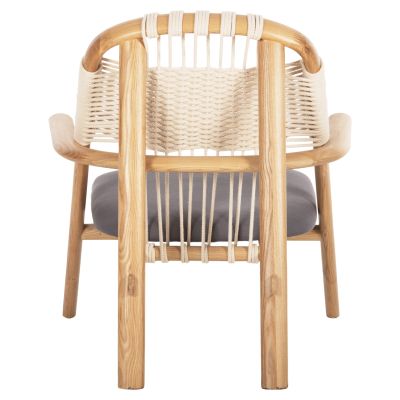 LEISURE CHAIR CRAFT HM9413.01 MADE OF ASH WOOD AND ROPE NATURAL