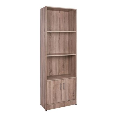 Melamine bookcase HM2269.02 sonama color 60x30x174