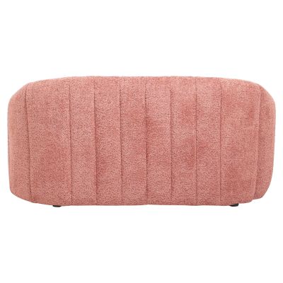 SOFA 2-SEATER MOBY HM9595.02 PINK BOUCLE FABRIC 148x83x66Hcm.