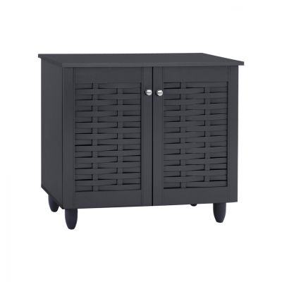 Shoe Cabinet Wooden HM2208.10 Grey 77x34x67.5cm