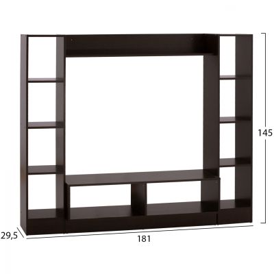 TV UNIT JAZMIN HM2255.01 WENGE 181x29,5x145cm