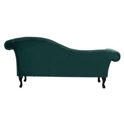 RECLINER COUCH CHESTERFIELD-STYLE NIOVI HM3008.03 CYPRESS GREEN VELVET-BLACK WOODEN LEGS 187x61x82Hcm