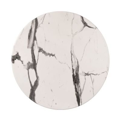 Table Desktop Werzalit '70cm Marble White-Grey 5657 HM5228.11