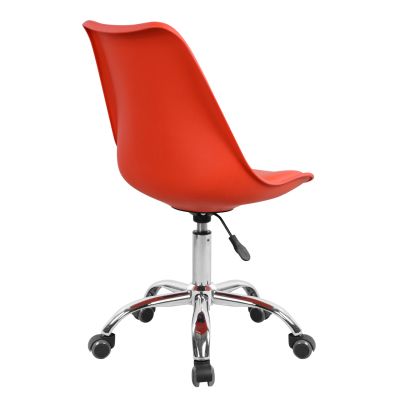 Office chair Vegas HM1052.07 Red 48x56x95Η cm