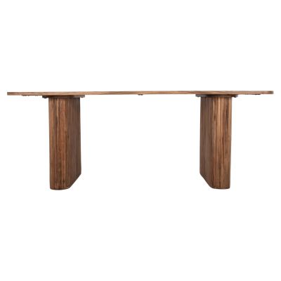 DINING TABLE GROOT HM9683 SOLID ACACIA WOOD IN NATURAL 200,5x100x72Hcm.