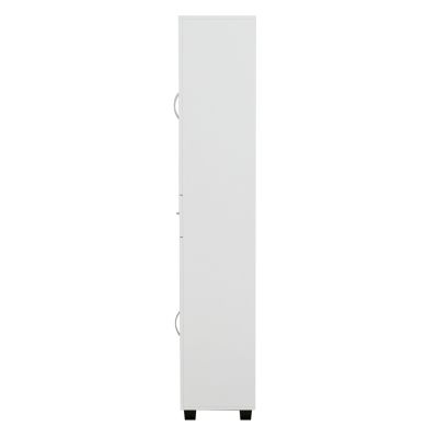 CABINET ADEMIA MULTI-PURPOSE COLUMN MELAMINE WHITE 30x33x175,5Hcm.HM9124.11