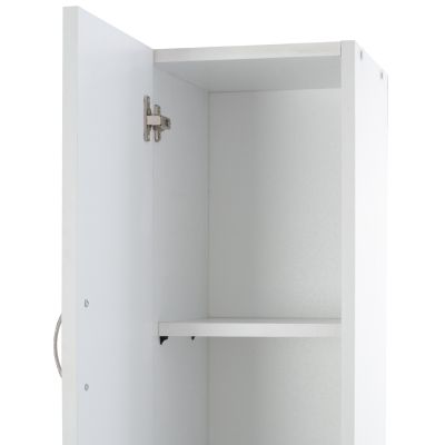 CABINET ADEMIA MULTI-PURPOSE COLUMN MELAMINE WHITE 30x33x175,5Hcm.HM9124.11