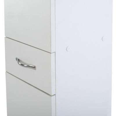 CABINET ADEMIA MULTI-PURPOSE COLUMN MELAMINE WHITE 30x33x175,5Hcm.HM9124.11