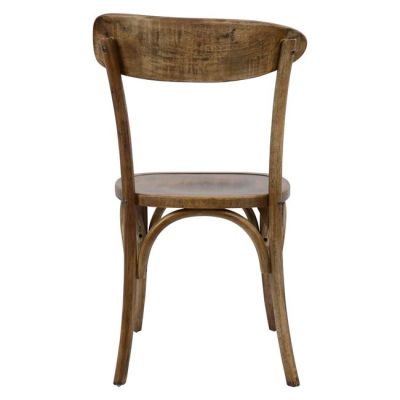 Wooden chair Antique natural HM0179.01 with wooden seat 49x47,5x85,5 cm