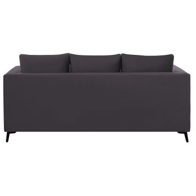 ΡONZA corner sofa, grey, high leg, 2pcs, reversible