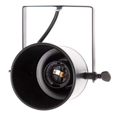 CEILING PENDANT 3-LIGHT FIXTURE HM4124 BLACK METAL SPOTLIGHTS 70,5x14x50H cm.