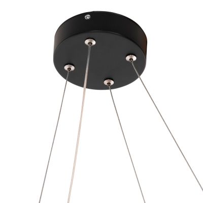 CEILING PENDANT LUMINAIRE HM7522.03 BLACK- LED 52x28x66Hcm.