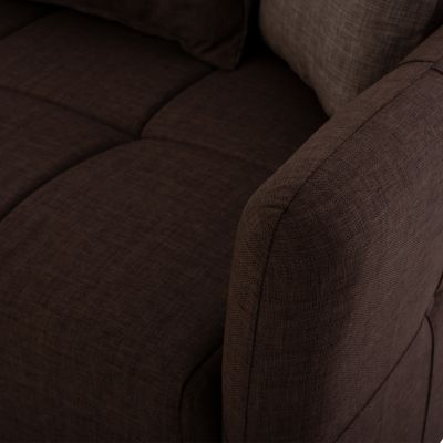 SOFA GALILEO HM3189.02 BROWN 150x95.5x88 cm.