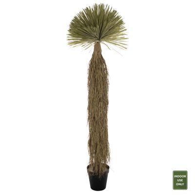 DECORATIVE SYNTHETIC PLANT HM7974 SCARECROW IN POT 220H cm.