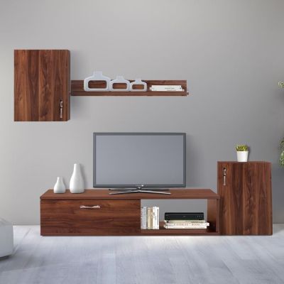 TV set and Cabinet Sorrento Walnut HM11103.02