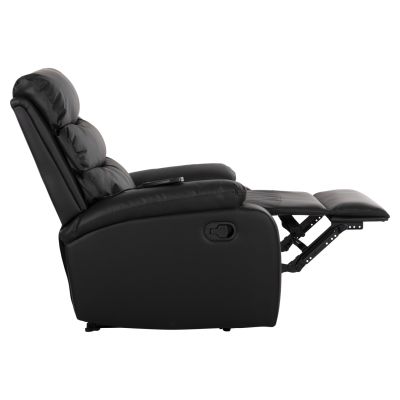 ARMCHAIR MASSAGE YASUMU HM9784.11 BLACK PU 80x93x100Hcm.