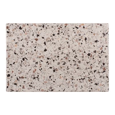 TABLETOP RECTANGULAR HM5630.16 WERZALIT 120X80cm. TERRAZZO 5766