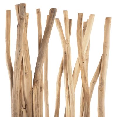 ROOM DIVIDER ΗΜ9371 TEAK BRANCH NATURAL 60x20x181H