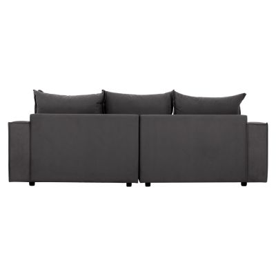 Corner Sofa “MONZA”, interchangeable, 3 pcs, grey