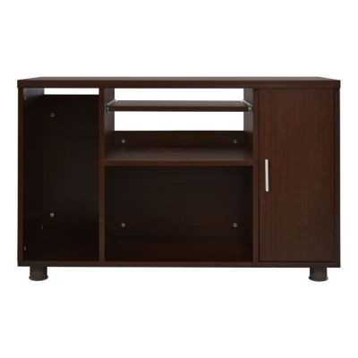 Professional office cabinet in wenge color HM2051.12 80x40x118 cm.