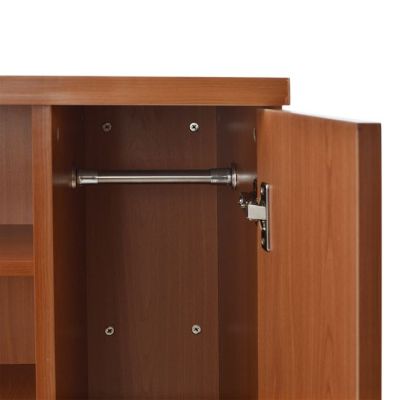 Professional office cabinet-wardrobe cherry color HM2052.03R 60x46x120