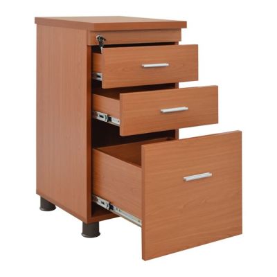 Office professional drawer in cherry color HM2049.13 40x52x60 cm.