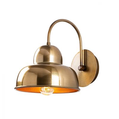 Wall lamp metallic gold HM7304 20x27x24 cm.