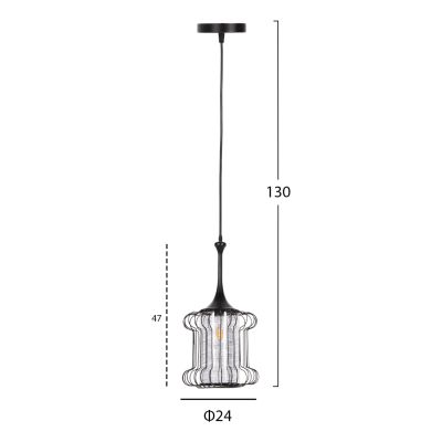 ПАНЕЛ HM4087 ЧЕРЕН МЕТАЛ-БЯЛ ПЛАТ Φ24x130Hcm.