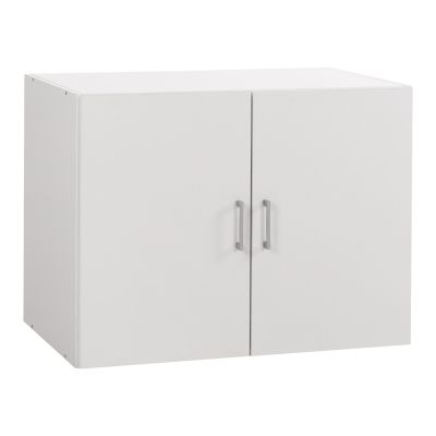 UPPER CABINET FOR 2-LEAF WARDROBE JASLYN HM350.05 MELAMINE IN WHITE 80,2x42x60Hcm.