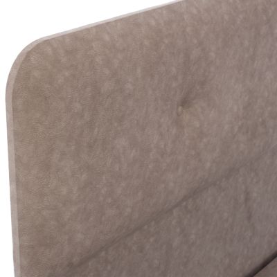 Bed FB9637.22 DOLORES, beige NUBUCK-type fabric, 150x200