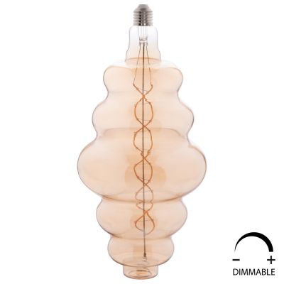 LIGHT BULB HM4056.02 LED FILAMENT 8W E27 3000K GOLD COLOR DIMMABLE