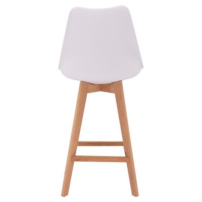 Bar Stool Vegas HM8000.11 White 48x58x105 cm
