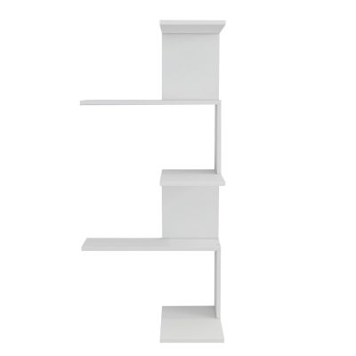 WALL SHELVES RORY HM8931.11 MELAMINE IN WHITE 22x51,5x109Hcm.