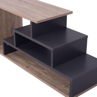 TV UNIT HUGH HM8764.02 120X29.5X39.5Y cm. SONAMA GRAY