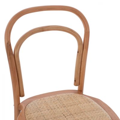 VIENNA WOODEN CHAIR FROM BEECH WOOD TO NATURAL HM8644.01 45x54x89 cm.