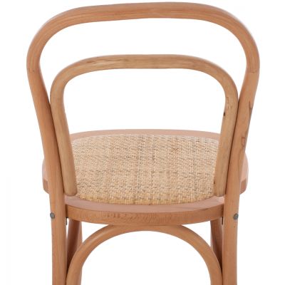 VIENNA WOODEN CHAIR FROM BEECH WOOD TO NATURAL HM8644.01 45x54x89 cm.