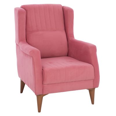 ARMCHAIR TIMMY HM9136.02  DUSTY PINK 70x80x98 cm.