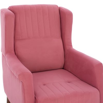 ARMCHAIR TIMMY HM9136.02  DUSTY PINK 70x80x98 cm.