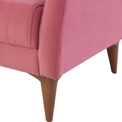 ARMCHAIR TIMMY HM9136.02  DUSTY PINK 70x80x98 cm.