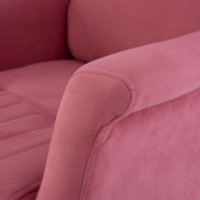 ARMCHAIR TIMMY HM9136.02  DUSTY PINK 70x80x98 cm.