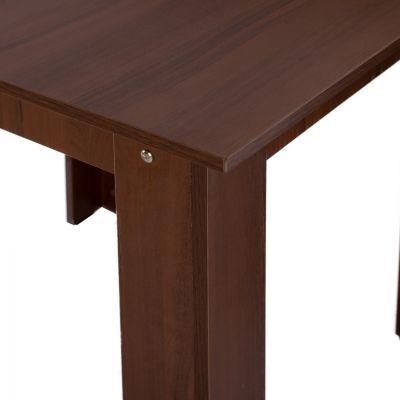 KITCHEN TABLE KELVIN HM2427.04, 80x80x77H, WALNUT