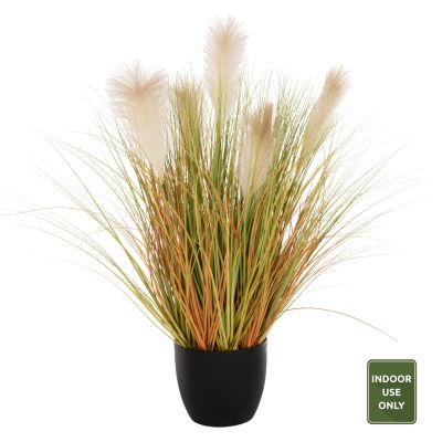 ДЕКОРАТИВНО СИНТЕТИЧНО РАСТЕНИЕ В САКСИЯ HM4010 PHRAGMITES AUSTRALIS Φ24x18-91Hcm.