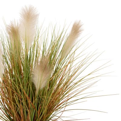 DECORATIVE SYNTHETIC PLANT IN POT HM4010 PHRAGMITES AUSTRALIS Φ24x18-91Hcm.